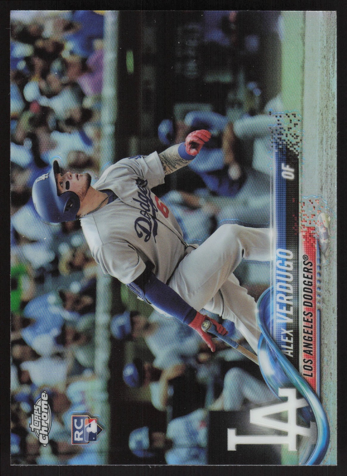 2018 Topps Chrome #167 Alex Verdugo Refractor Rookie