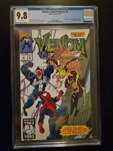 Marvel Comics Venom : Lethal Protector # 4 May 1993 CGC Grade Of 9.8 Comic Book