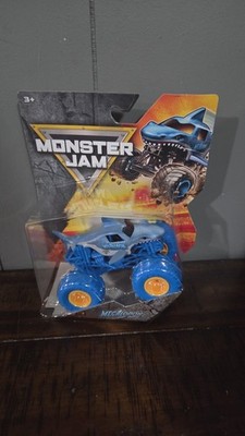 2025 Megalodon Blue Tires Monster Jam Truck Spin Master