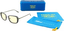 GUNNAR - Fallout Vault 33 Computer Glasses with Blue Light Reduction, Amber L...