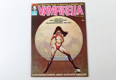 Vampirella #1 Warren Publishing  1969 1st Vampirella/Origin Mid Grade MUST HAVE