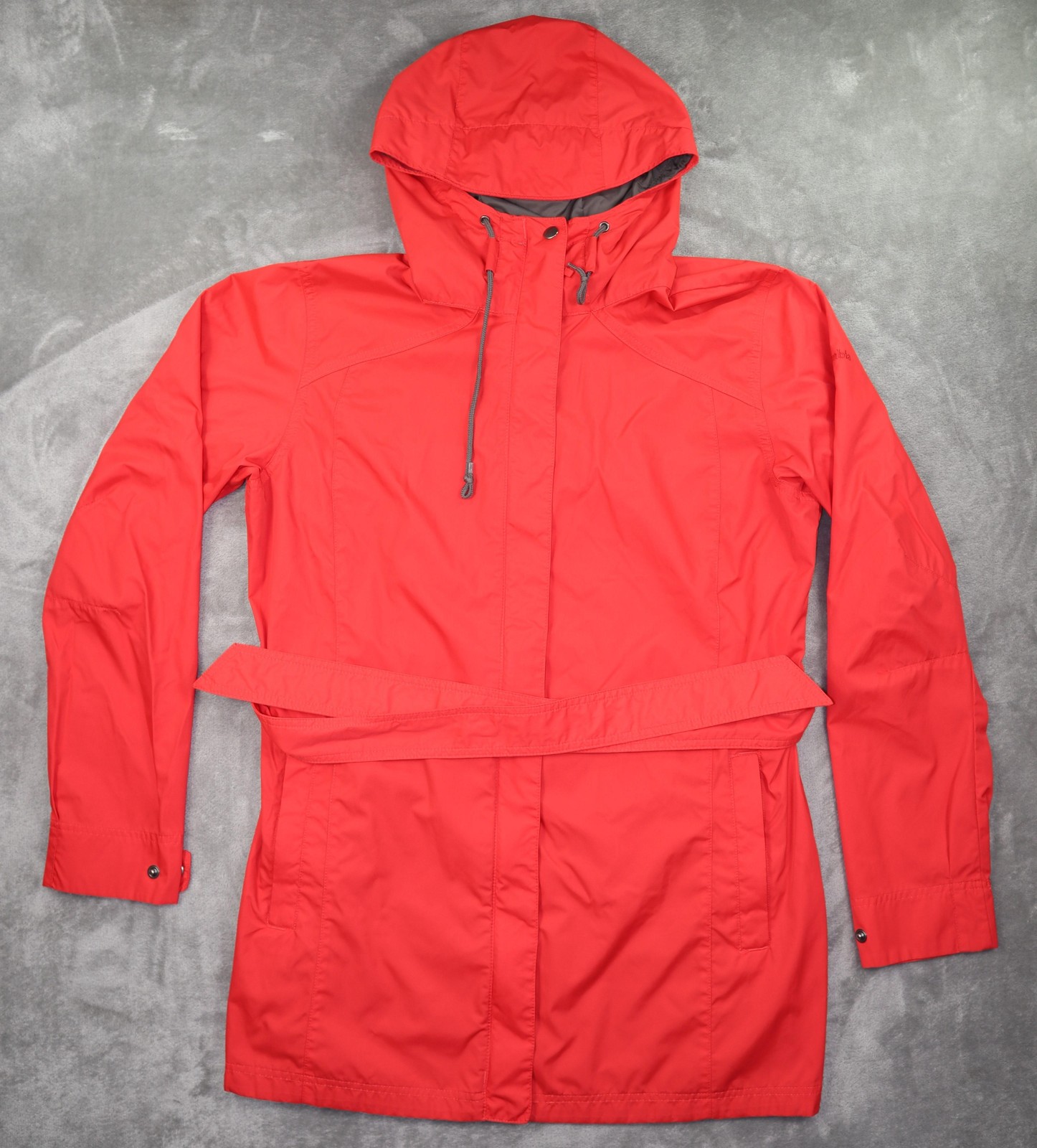 Columbia Jacket Women's XL Red Pardon My Trench Omni-Shield 