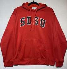 Y2K VTG KNOW WEAR San Diego State Aztecs University Hoodie Sweatshirt Medium
