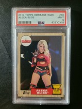 💥2017 Topps Heritage All-Star Rookie Card Alexa Bliss PSA 9💥