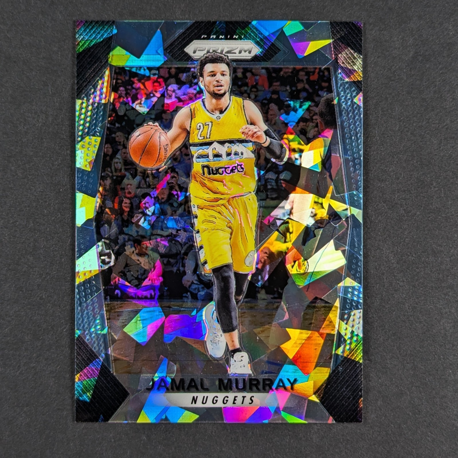 Jamal Murray 2017-18 Prizm /99 Blue Cracked Ice Prizm #167 2nd Year