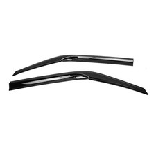 OMAC Window Visor Sun Rain Guard 2pcs for Sprinter W906 2006  2018, Black Smoke