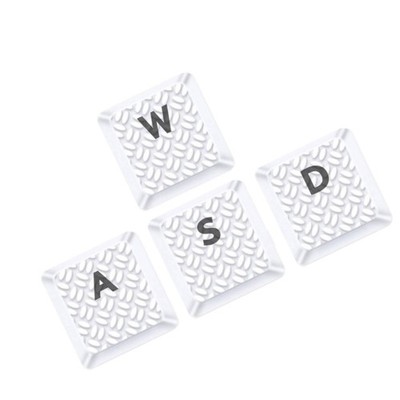 4Pcs Low Profile Texture Nonslip Key Replacement for G915/G813/G815/G913 TKL