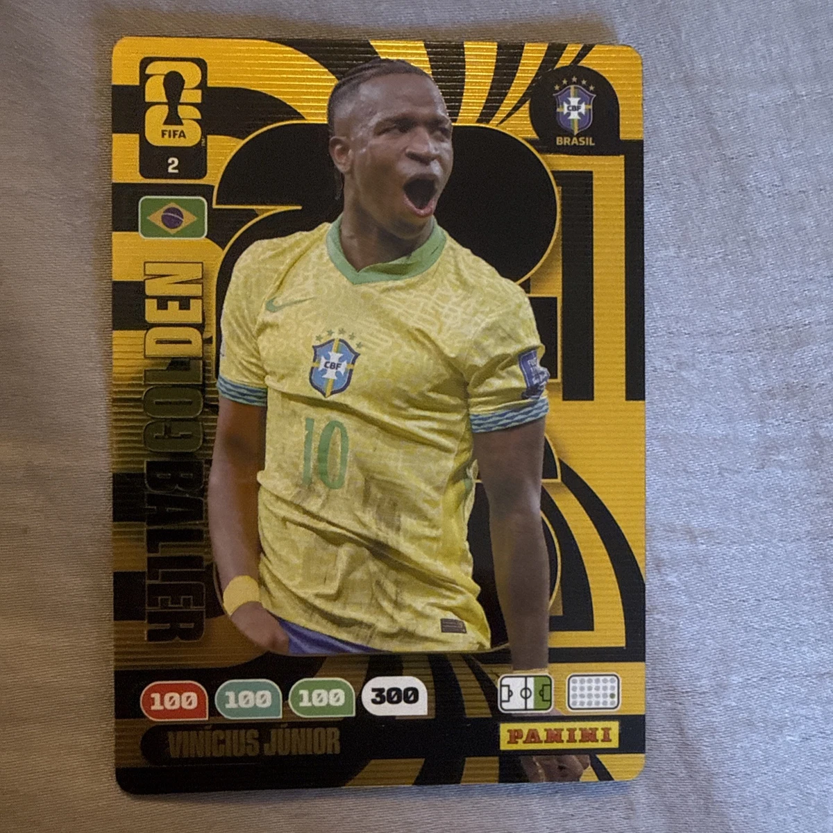 2026 Panini Adrenalyn XL Fifa World Cup - Vinicius Junior #2 for