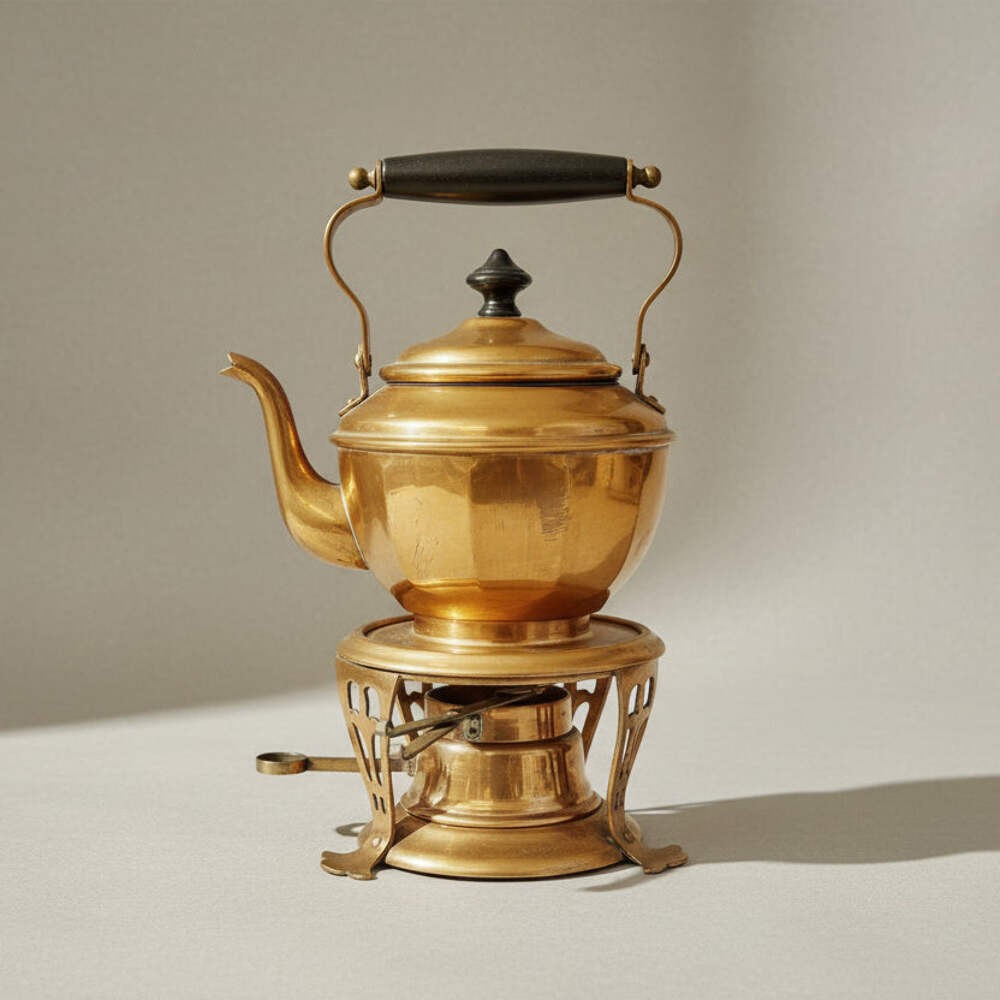 Antique Jos. Heinrichs Paris New York 1904 Pure Copper MAGIC Kettle Coffee Maker