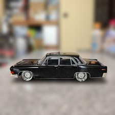 Mitsubishi Debonair Black Sedan Minicar 1/24 Modified Used VXS110 Wheels