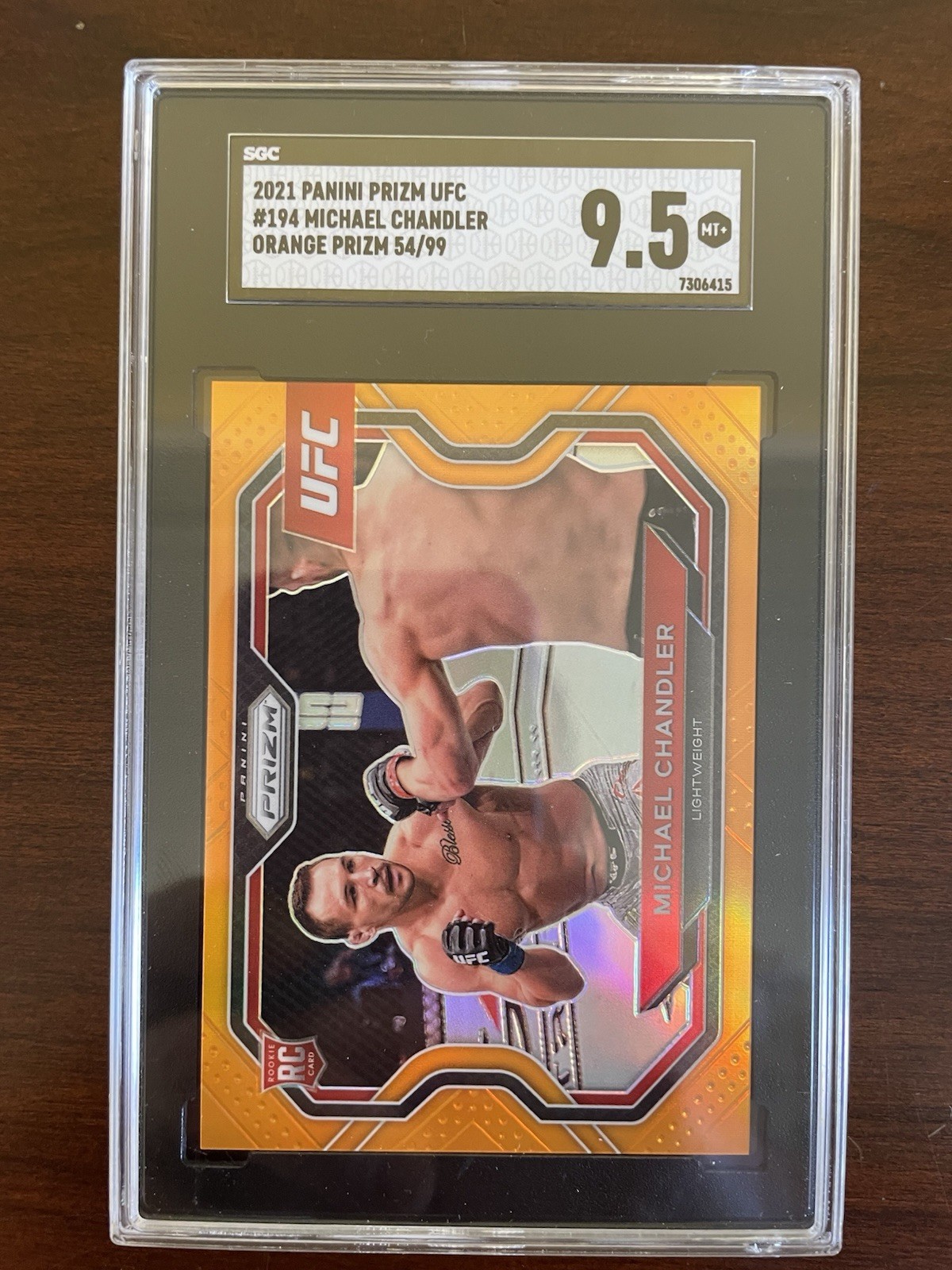2021 prizm michael chandler rookie /99