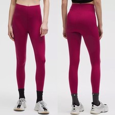 NWT Lululemon Glow Up Super-High-Rise Tight 25" Magenta Smoke Size 6 118