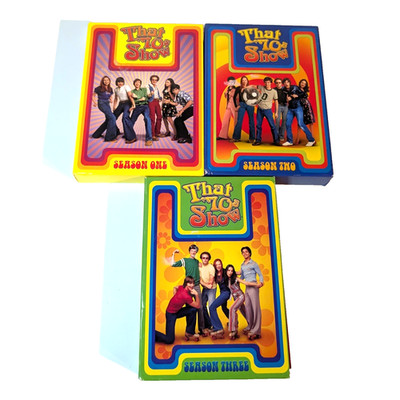 That 70s Show DVD Set, Seasons 1-3 Box, 1, 2 & 3, with Special Features