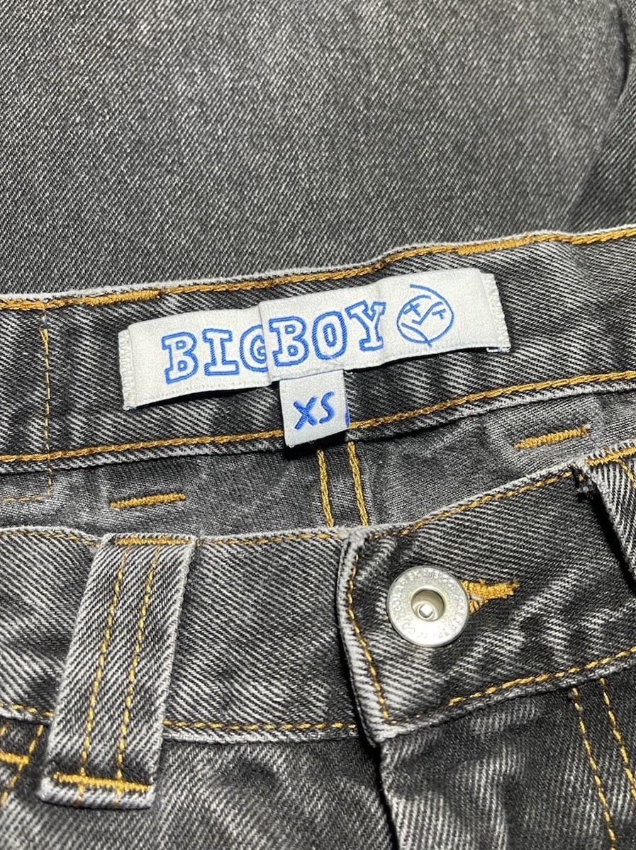Polar Skate Co Big Boy Black Shorts XS OG Version Denim
