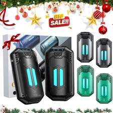 Outdoor Hand Warmers 2 Pack - 6000mAh Rechargeable USB 3 Heat Settings , Gifts