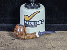 Fantastic Contrast! Jerry Nelson Smooth Egg w/ Ivorite Artisan Pipe