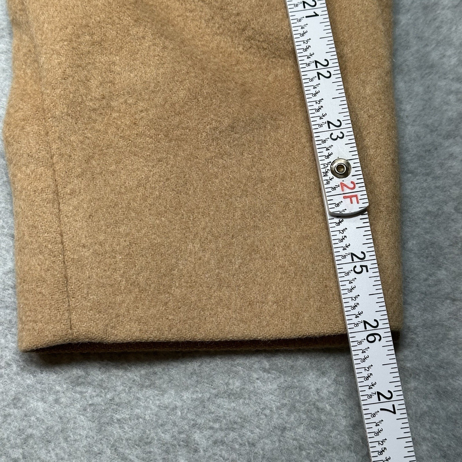 Vintage Embassy Square by Richman Brothers 100% Camel-Hair Blazer 42L Brown