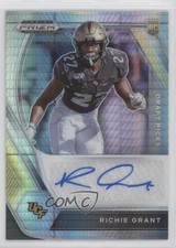 2021 Panini Prizm Draft Picks Hyper Richie Grant #DPA-RGR Auto 0d0f