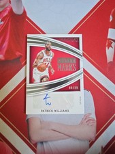 2021-22 Panini Immaculate Collection Modern Marks Autograph Patrick Williams /99