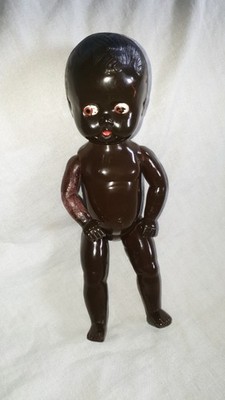 Tudor Rose Vintage Puppe-Kunststoff, Schlafaugen 6'' 50er Jahre Made in England