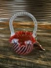 Fenton Glass Basket