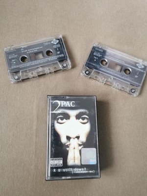 2pac R U Still Down? Remember Me Cassette Tape Tupac Shakur Death Row Rap Hiphop