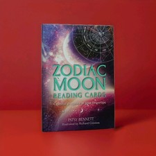 Lot de 36 cartes de lecture Zodiaque Lune édition Rockpool