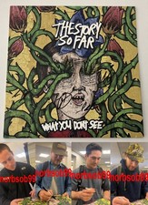 THE STORY SO FAR SIGNED AUTOGRAPH WHAT YOU DON'T SEE VINYL w/EXACT PROOF & COA