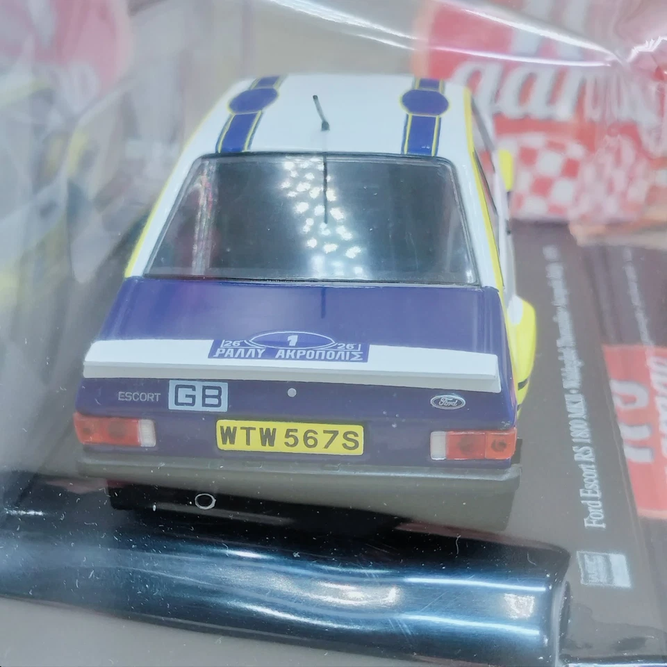 deagostini 1/24 Ford Escort RS 1800 MKII Thorszelius Acropolis Rally 1979 - Image 4 of 4