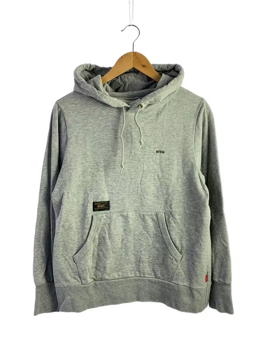 トップス WTAPS WTVUA / Hoody / Cotton \"Ash Gray\" WTAPS Men's WTVUA Hoodie in Ash Gray WTAPS