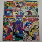 Amazing Spider-Man (6 Issue lot) #'s 200 and more Death of Burgular! Marvel 1979