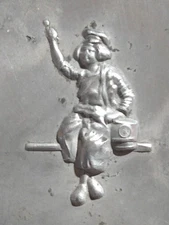 Vintage National Lead Co Pure White Lead Paint Dutch Boy Advertising Sample box