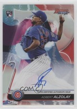 2020 Bowman's Best of 2020 Adbert Alzolay #B20-AA Auto 5w7