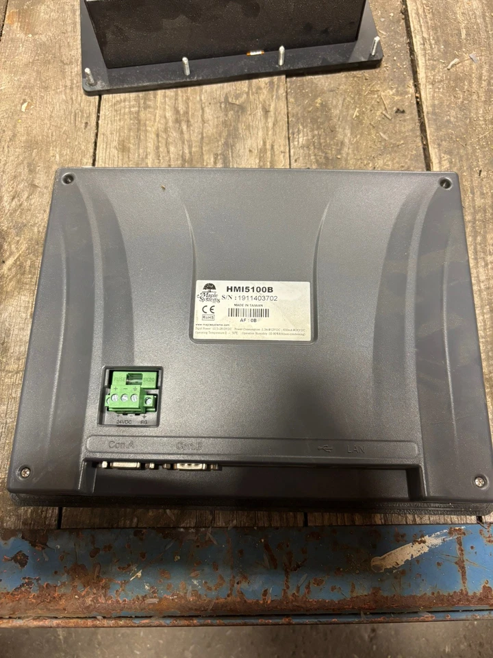 MAPLE SYSTEMS HMI5100B TOUCH SCREEN USED - Image 2 of 2