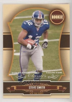 2007 Donruss Classics Timeless Tributes Silver 14/50 Steve Smith Rookie RC 0f6