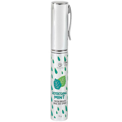 Secret Play Fresh Breath Mint Oralsex Spray 11ml essbar vegan Mundspray erotisch