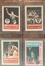 1973 Topps Havlicek Frazier Love NBA All Stars VTG 73-74 & 1974 Dr J Irving Card