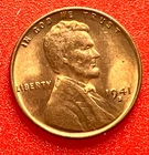 1941-S Lincoln Wheat Cent Penny GEM RED BU From an Original Bank Roll