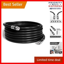 150 FT RG6 Coaxial Cable - Dual Shielded, Weather Proof for Indoor/Outdoor Use