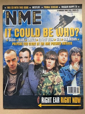 NME AWARDS 2000 NME MAGAZINE FEB 5 2000 - AWARDS ISSUE - IAN BROWN, OASIS, BLUR,