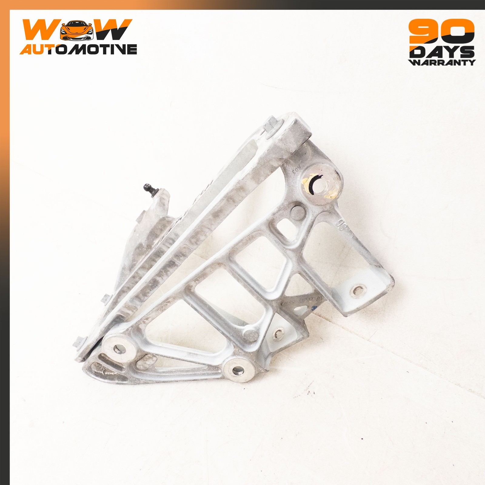 06-19 ASTON MARTIN V8 S VANTAGE FRONT BRACKET HOOD HINGE SUPPORT BRACKET SET OEM