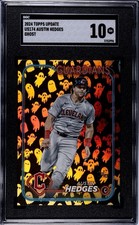2024 Topps Update Series - Austin Hedges #US174 Ghost Foil. SGC 10, Population 1