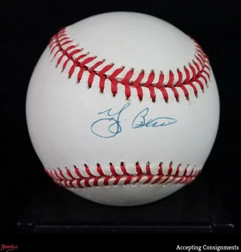 Yogi Berra Autograph Signed Rawlings Official OAL Baseball AUTO JSA COA