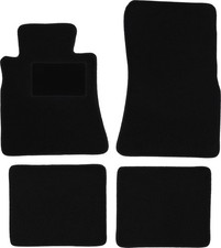 Fußmatten Automatten Velours Schwarz für Mercedes SE W126 1979-1991 4-tlg Fußmatten Automatten Velours Schwarz für Mercedes SE W126 1979-1991 4-tlg
