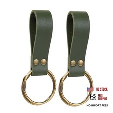 Skirt Hikes Renaissance Medieval Keyring Belt Hook Loop Wrist Waistband Green
