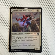 Magic The Gathering Marvel Spider-Man Web Slinger Foil 0776