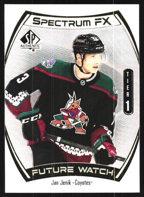 2021-22 SP Authentic #S-53 Jan Jenik Spectrum FX