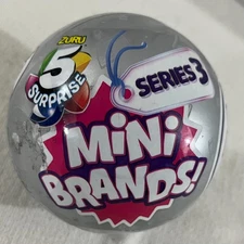 Five Zuru Surprise Mini Brands Disney Store Mystery Capsule Toys Series 3