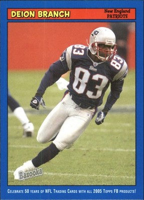 2005 Bazooka Blue #117 Deion Branch - FB