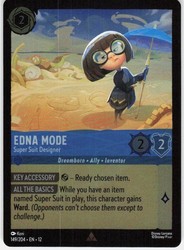 Edna Mode - Super Suit Designer 149/204 The Wilds Unknown Cold Foil
